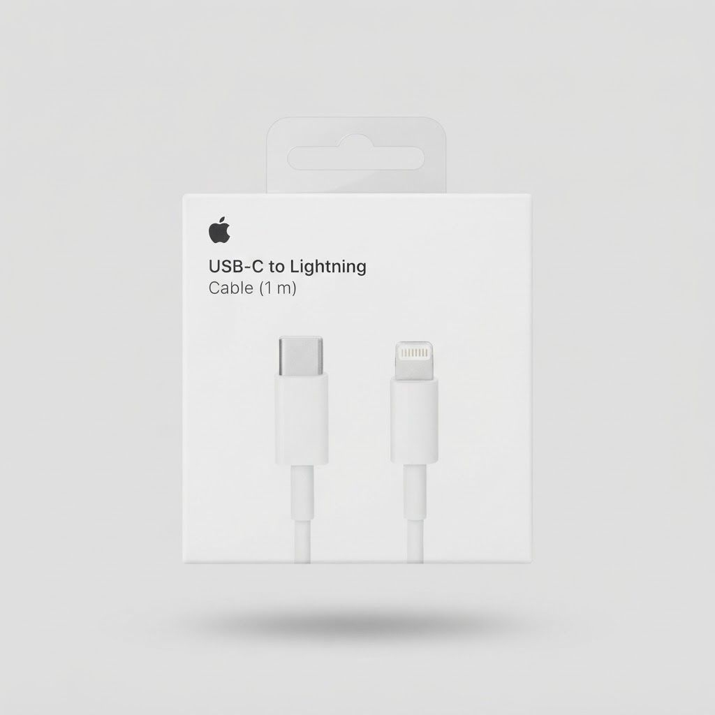 کابل تبدیل USB-C به لایتنینگ اپل طول 1 متر