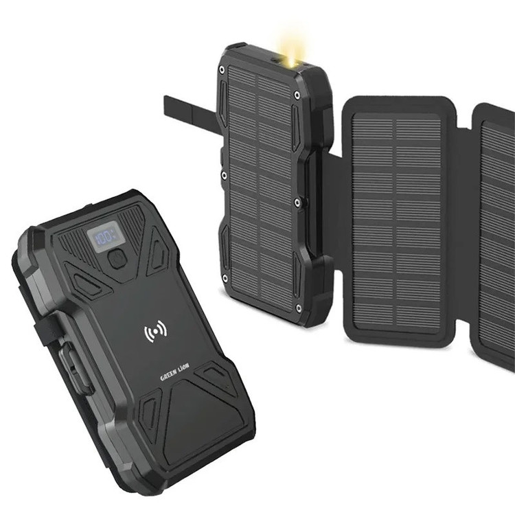 پاوربانک گرین لاین مدل GL-PX27 Solar 5-Panel ظرفیت 20000 میلیآمپر ساعت