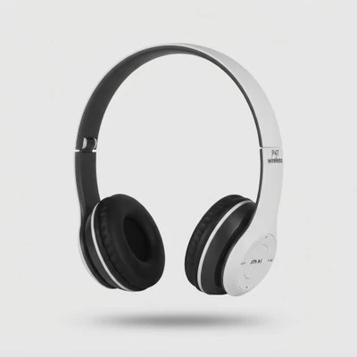 هدفون بلوتوثی مدل P47 بدون قابلیت نویز کنسلینگ، درگاه شارژ Micro USB، دارای شیار کارت حافظه